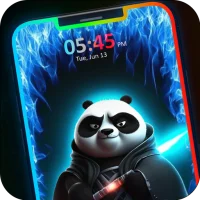 kantbelysning: 4k tapet